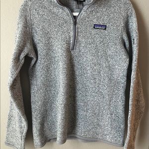 Patagonia 1/4 Inch Zip Fleece Sweater